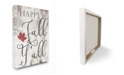 Stupell Industries Happy Fall Y'all Typography Sign Canvas Wall Art, 24" x 30"